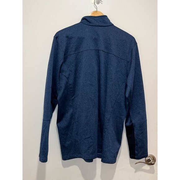 The North Face Mens/Womens 1/4 Zip Pullover XXL Blue Heather Athletic Fit - Picture 3 of 8